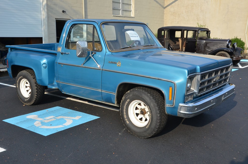 Appraisal: Chevrolet Scottsdale C- Stepside Pickup runs miles stored in a