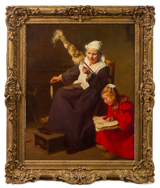 Appraisal: Sale Lot Attributed to Andre Antoine Crochepierre French - Reading