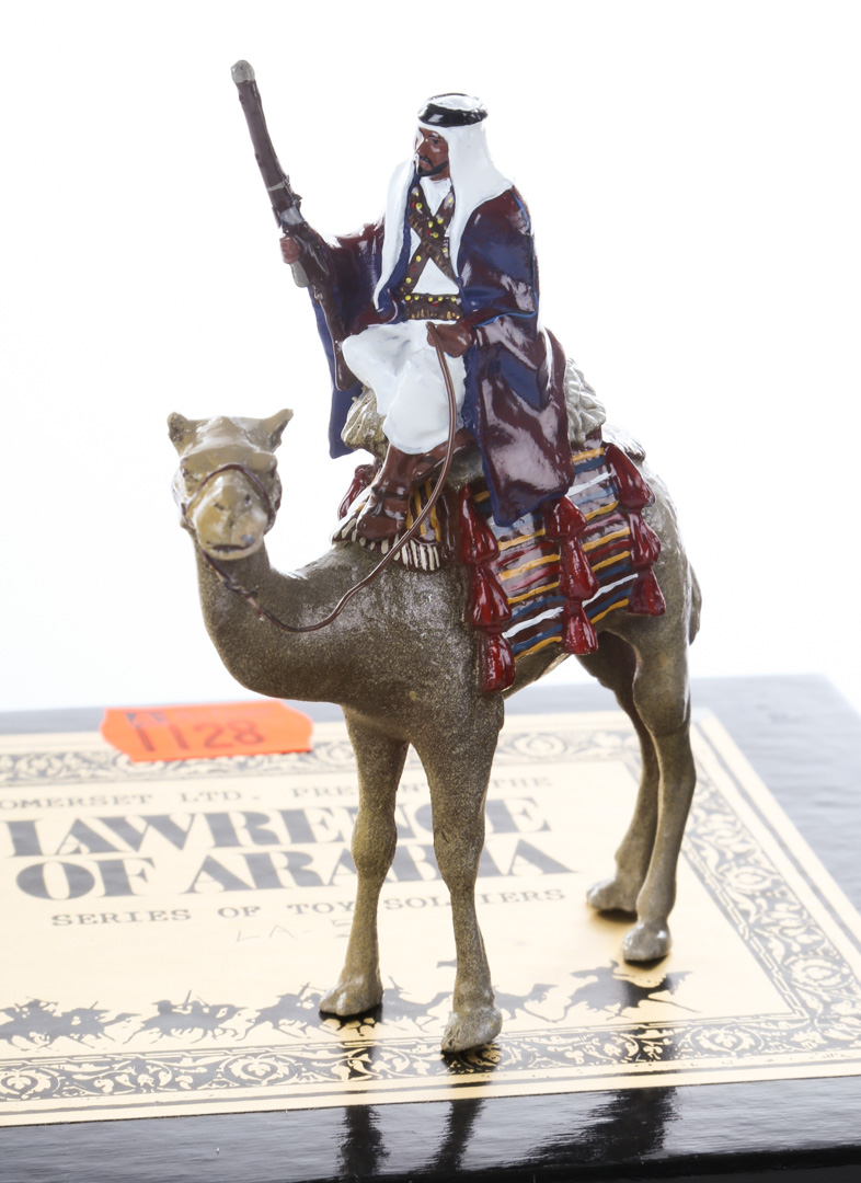 Appraisal: Five Somerset Lawrence of Arabia series figures painted lead figures