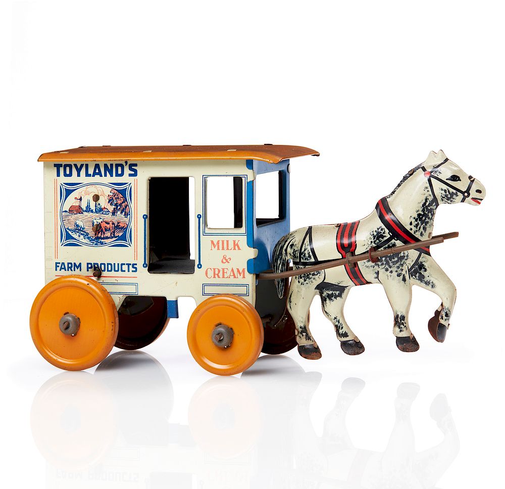 Appraisal: s Marx Toyland's Farm Products Toy Marx Toyland's Farm Products