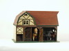 Appraisal: TOY STABLE - Early th C large scale two story