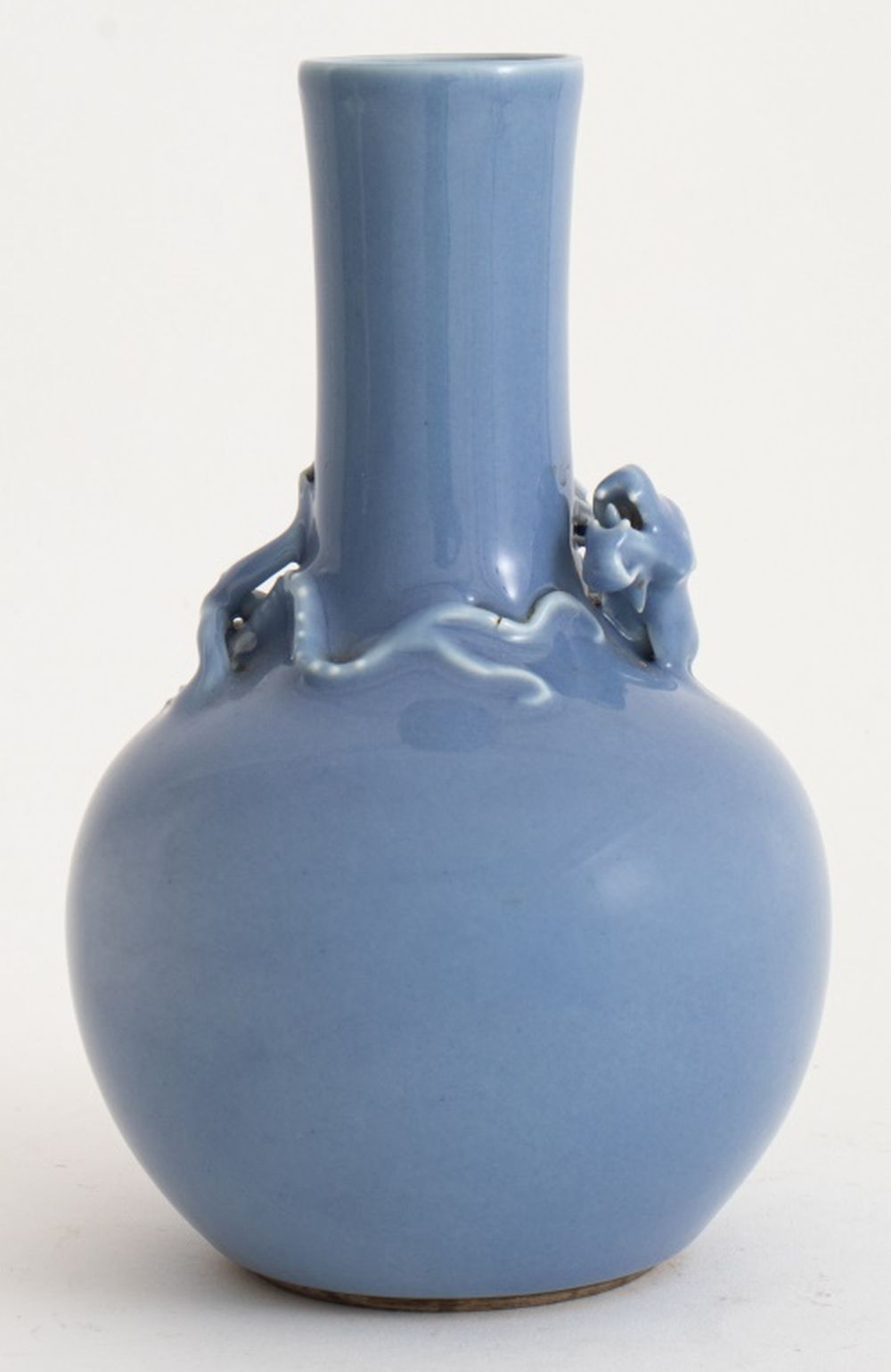 Appraisal: CHINESE CLAIR DE LUNE PORCELAIN BOTTLE VASE Chinese clair de