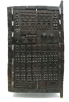 Appraisal: African Possibly Ivory Coast An African Grainery door made from