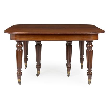 Appraisal: Regency Mahogany Dining Table Estimate -