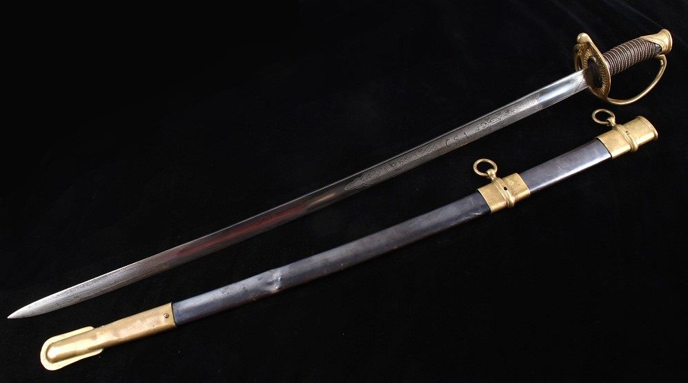 Appraisal: Confederate States CS Civil War Cavalry Sword Featured in this