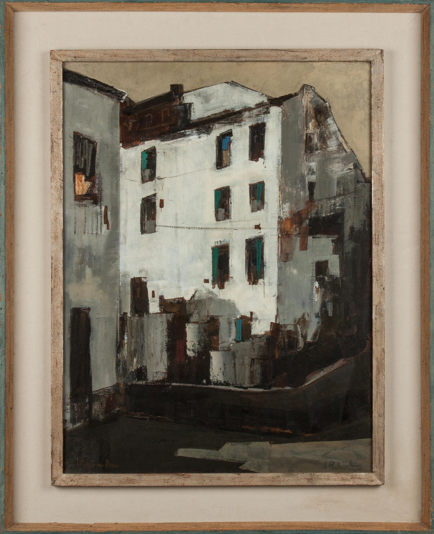 Appraisal: Jan Rijlaarsdam Dutch - Street in Marseilles Sgn Lower right