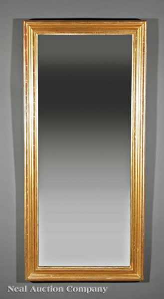 Appraisal: An American Classical Giltwood Pier Mirror early th c the