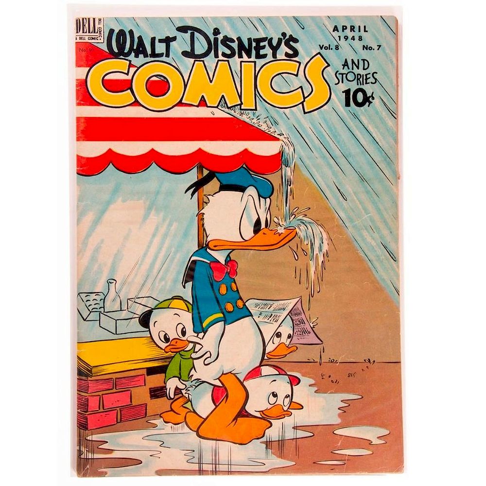 Appraisal: Four Walt Disney's Comics Walt Disney's Comics Art by Carl