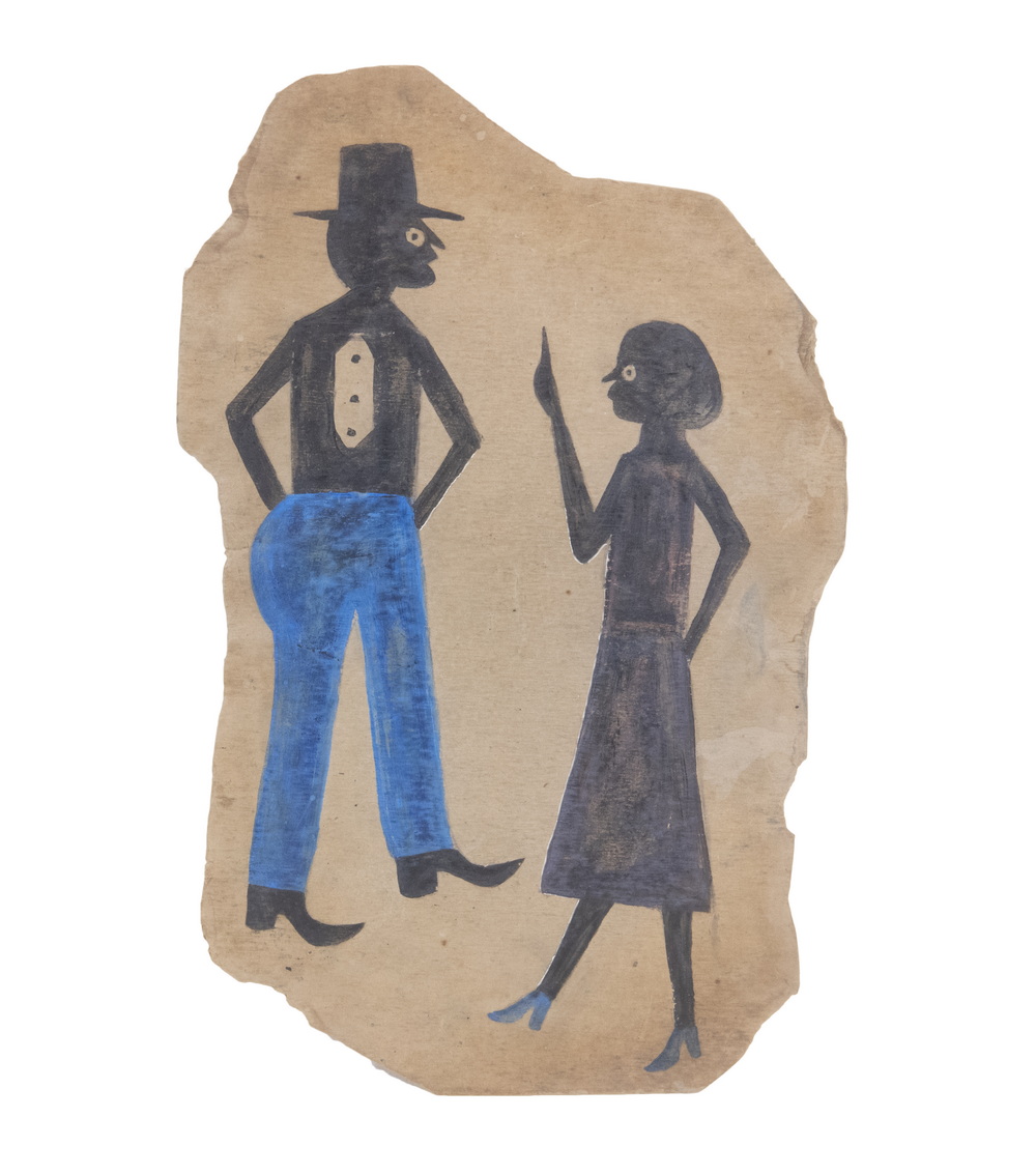 Appraisal: IN THE MANNER OF BILL TRAYLOR AL - A Couple