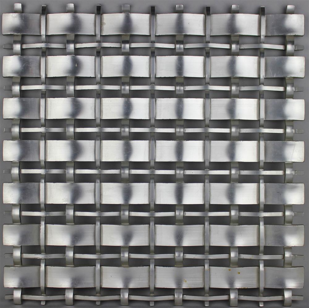 Appraisal: TY-GLO ARCHITECTURAL GRID SAMPLE FROM CHARLES M GOODMAN'S OFFICE with