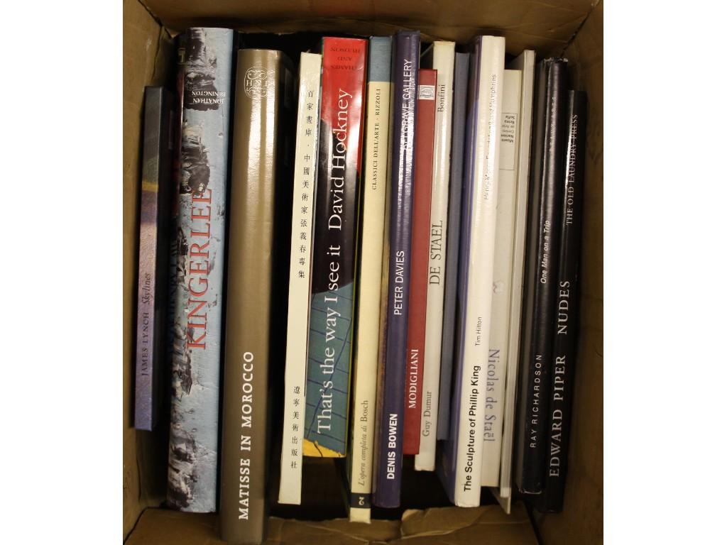 Appraisal: Large quantity of good mainly contemporary hardback art books and