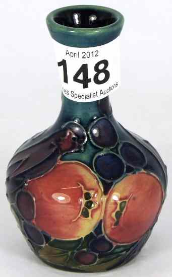 Appraisal: Moorcroft Finches Vase by Sally Tuffin height cm