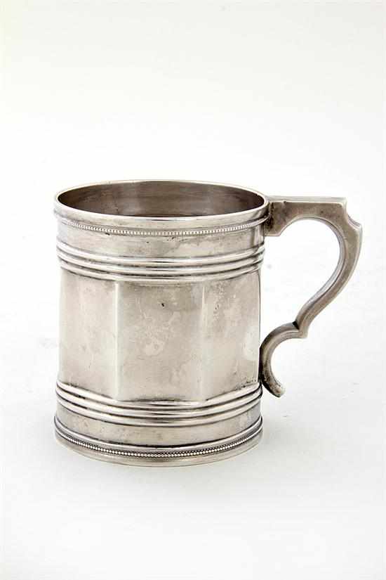 Appraisal: Southern coin silver mug Gale Hayden New York South Carolina