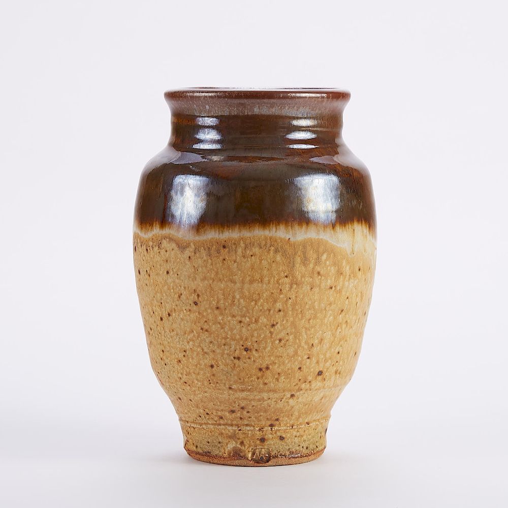 Appraisal: Warren MacKenzie Studio Pottery Vase Marked Warren MacKenzie - Studio