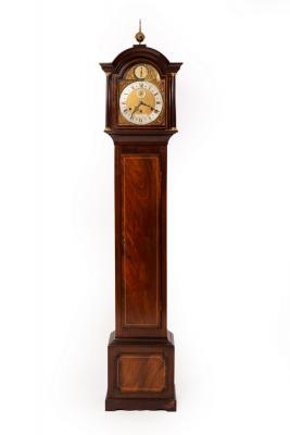 Appraisal: An eight-day mahogany longcase clock by Sinclair Harding Co of