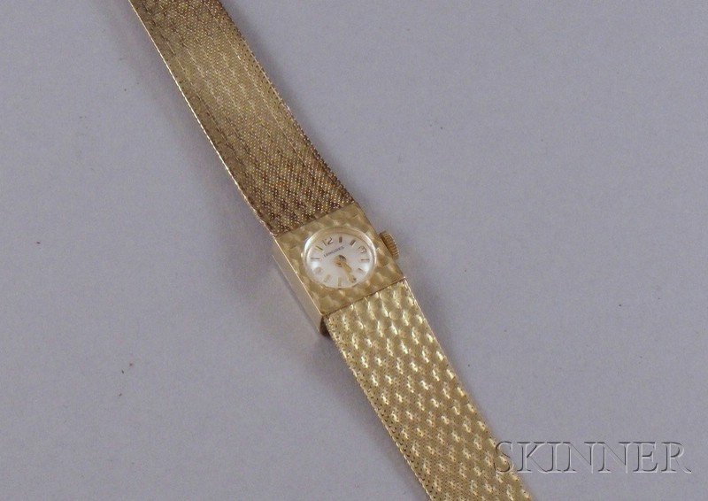 Appraisal: Lady's kt Gold Longines Wristwatch lg in