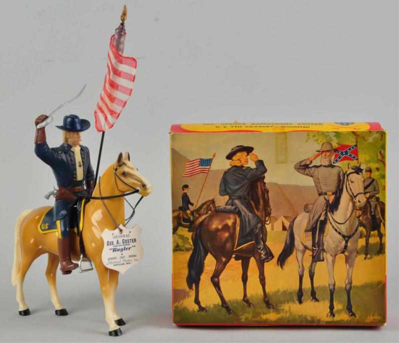 Appraisal: Hartland General Custer Horse Figure Description Includes original color box