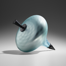 Appraisal: Nancy Callan TOP USA hand-blown glass h w d in