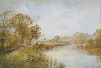 Appraisal: Henry John Kinnaird c - Arundel Castle Sussex Signed and