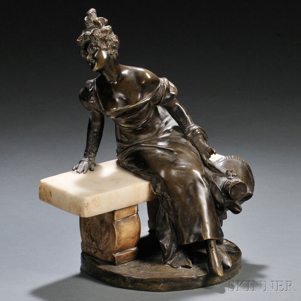 Appraisal: After Georges van der Straeten Belgian - Figure of a