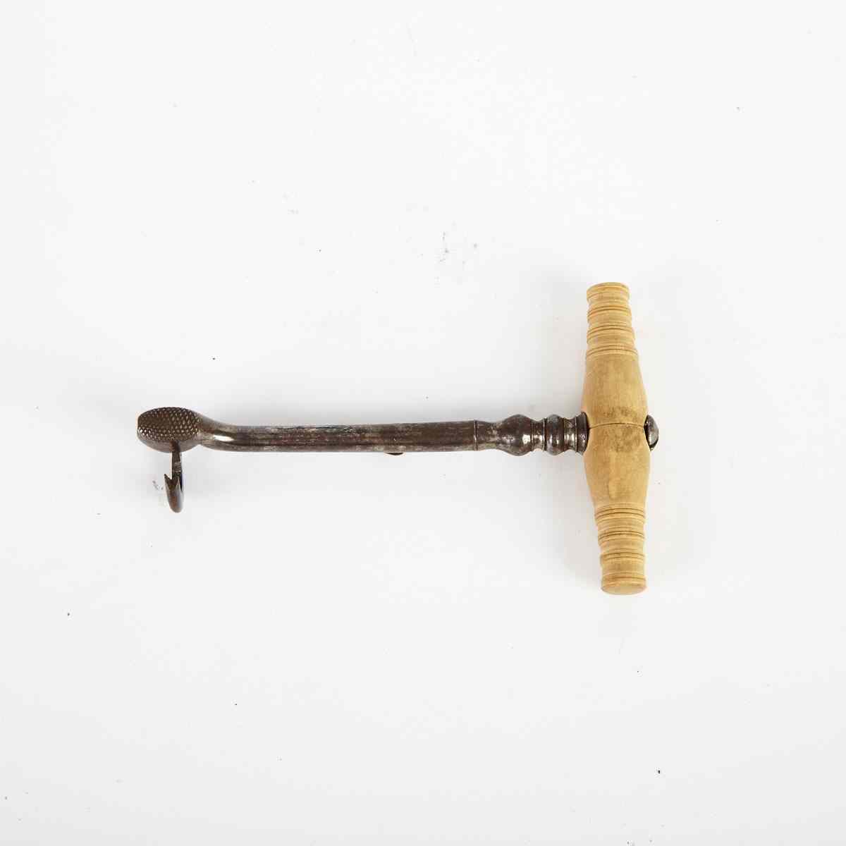 Appraisal: Georgian Tooth Key th century adjustable to five positions with