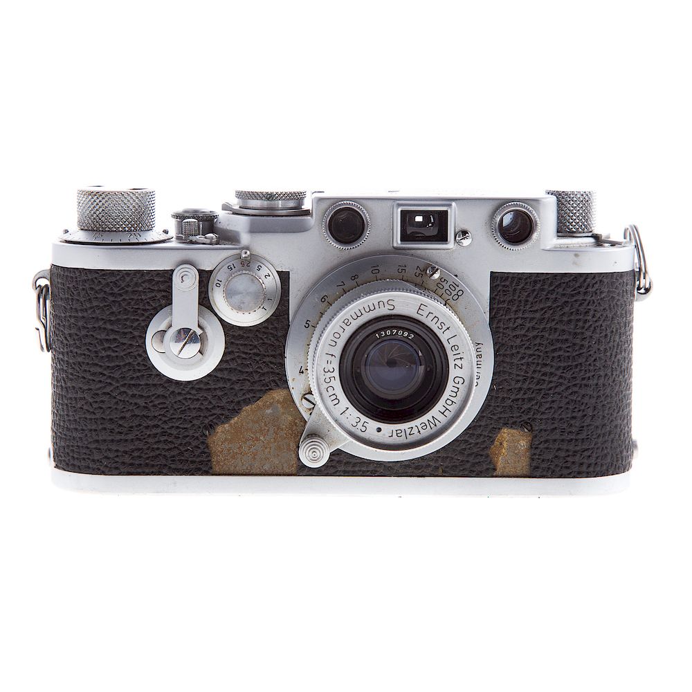 Appraisal: Leica III F Camera With Leitz Summaron Lens dated serial