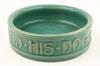 Appraisal: McCOY DOG DISH - Vintage s marked McCoy Dog Dish