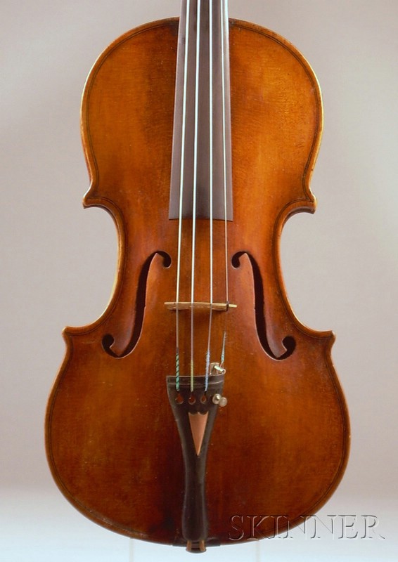 Appraisal: Modern Violin labeled ANT MONZINO E FIGLI length of two-piece