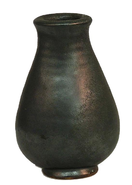 Appraisal: Martin Brothers small glazed stoneware vase with dark gnarled and