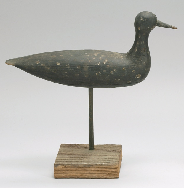 Appraisal: PLOVER DECOY From Nantucket Possible old bill restoration Original paint