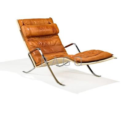 Appraisal: PREBEN FABRICIUS JORGEN KASTHOLM ALFRED KILL Grasshopper lounge chair Denmark