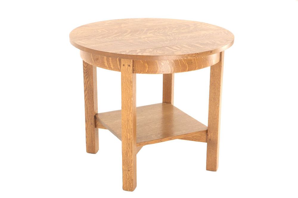 Appraisal: Ridenour Furniture Quarter Sawn Oak Center Table For your consideration