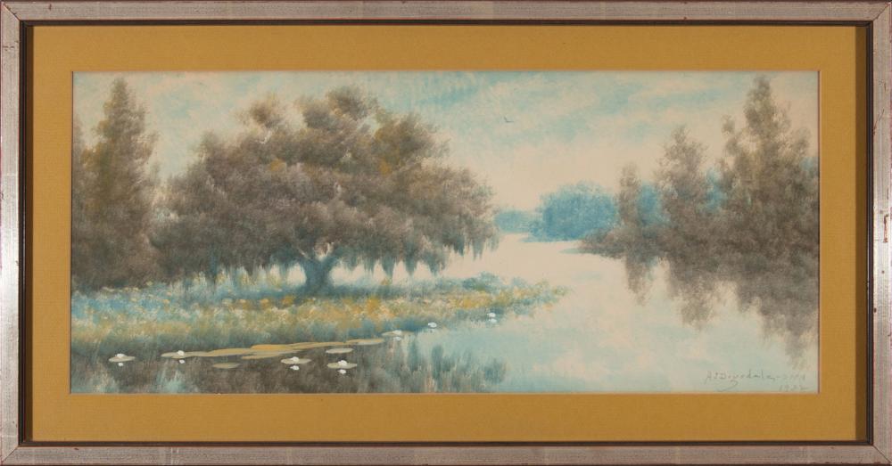 Appraisal: Alexander John Drysdale American New Orleans - Bayou Scene with