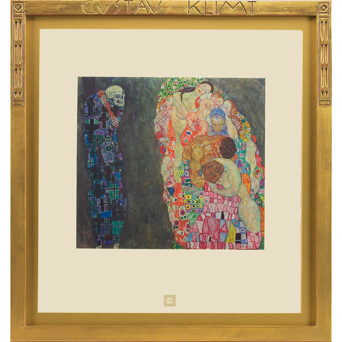 Appraisal: Gustav Klimt Austrian - fromthe second edition ''Life and Death