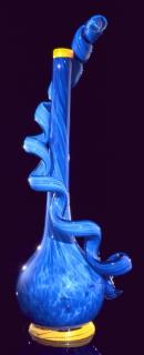 Appraisal: Manganese Blue Venetian by Dale Chihuly Blown glass Width inches