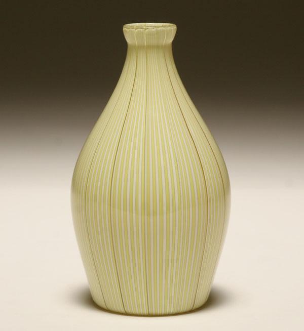 Appraisal: Venini Tessuto vase designed by Carlo Scarpa c 's Composed