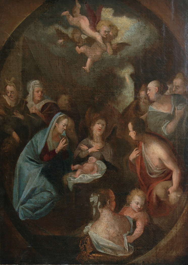 Appraisal: Italian School th th Century Adoration of the Nativity by