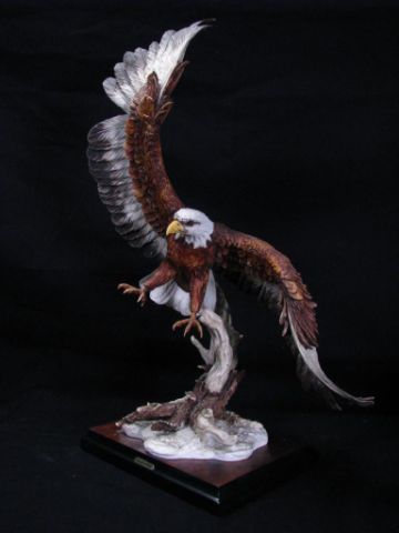 Appraisal: Giuseppe Armani Bald Eagle Sculpture edition inches tall