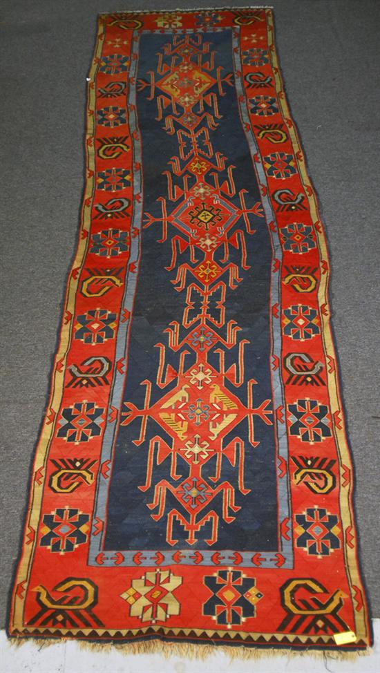 Appraisal: AVAR KILIM late th century feet inches x feet inches