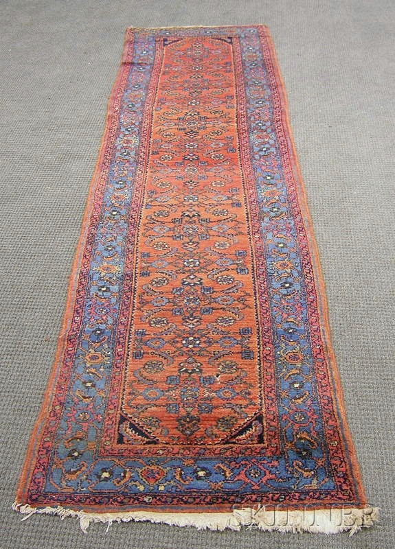 Appraisal: Hamadan Runner Northwest Persia th century ft in x ft