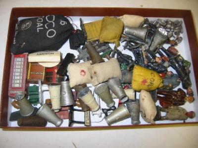 Appraisal: A quantity of Dinky Hornby Trix and other metal figures