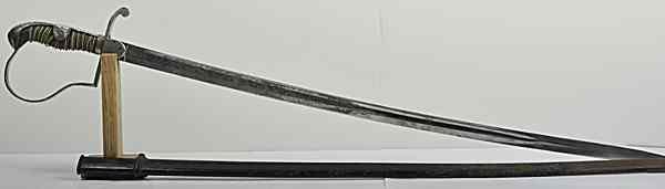 Appraisal: German WWI NCO Dove Head Sword A nice example of