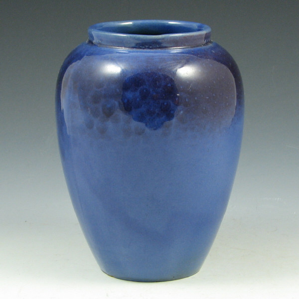 Appraisal: Paul Revere vase in indigo blue high glaze with original