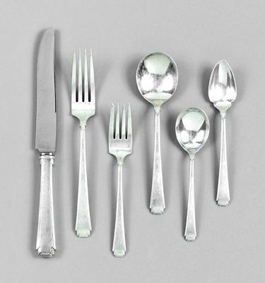 Appraisal: Rhythm sterling flatware pieces Wallace no monograms retailed by Lightey's