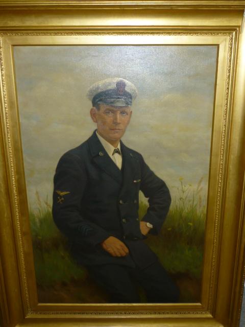 Appraisal: MARJORY DADD - Portrait of Harry Tillotson in Naval Uniform