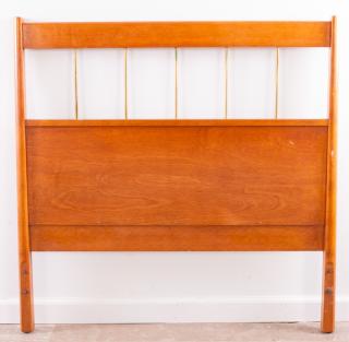 Appraisal: Paul McCobb Twin Headboard Planner Group designed by Paul McCobb