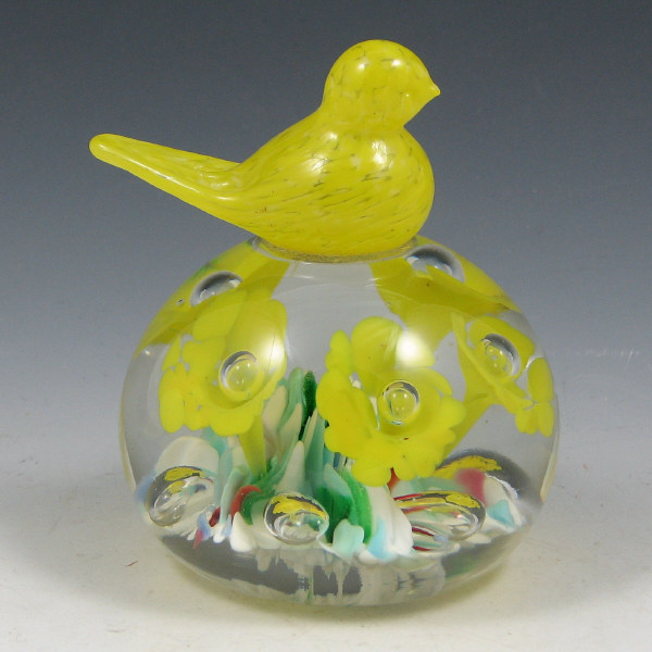 Appraisal: St Clair Maude and Bob Bird On Paperweight Maude and