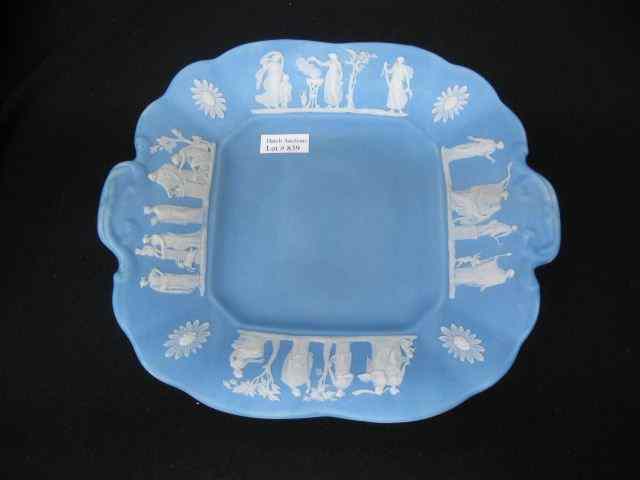 Appraisal: Wedgwood Jasperware Tray classical garden scenes with maidens early lighter