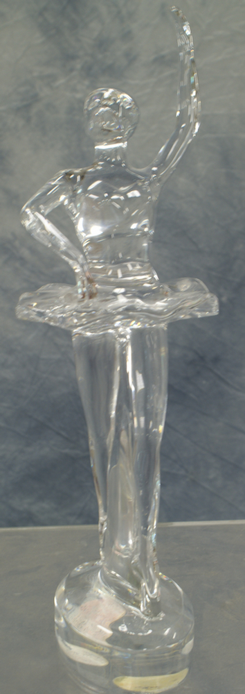 Appraisal: Baccarat Crystal ballerina figurine Estimate -