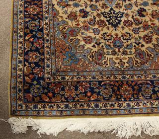 Appraisal: Persian Tabriz carpet Persian Tabriz carpet ' x '